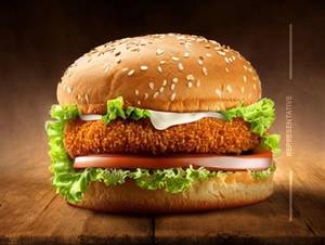 Cream burger