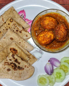 Chapati & Egg Curry