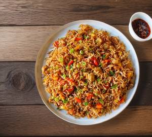 Chicken Fried Rice (Street Style)