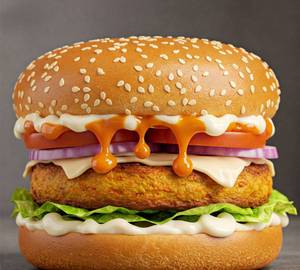 Zingy Paneer Patty Burger