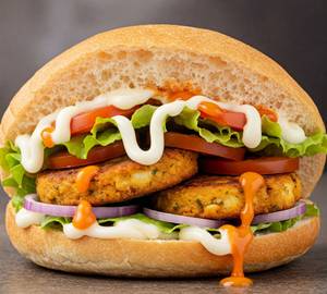 Couple Zingy Paneer Patty Pita Pocket
