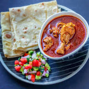 1 Masala chicken + 1 Rumali roti                                                                                                     