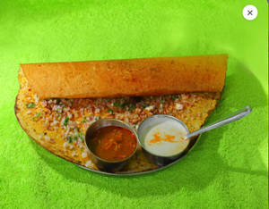 Butter chutney dosa