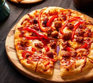 Chicken spicy pizza
