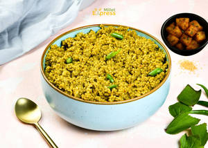 Millet Guntur Gongura Rice + Vepudu / Poriyal
