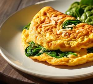 Spinach Egg Omelette