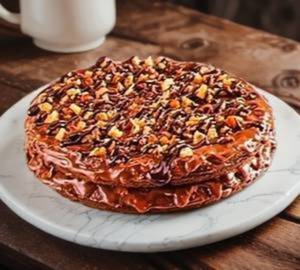 Almond Brownie  [ Double  Layer]