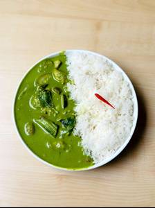 Thai Green Curry  With Jasmine Rice