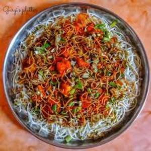Veg triple noodles