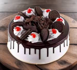 Oreo dark chocolate cake eggless [1 pound]