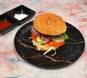 Schezwan burger