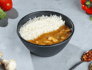 Pepper Paneer Masala Rice Bowl