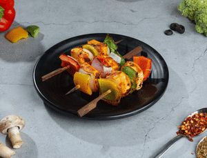 Paneer Tikka Skewer.