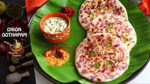 Onion Masala Uttapam