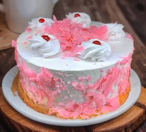 Pink forest cake