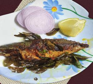 Bangade ( Ayla) tawa fry (Fish fry)
