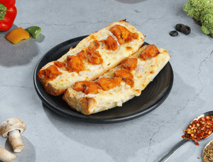 Chicken Tikka Garlic Bread.