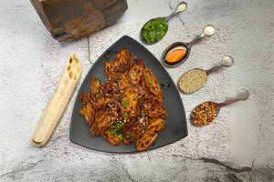 Honey Chilli Lotus Stem