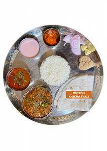 Mutton Kheema Thali