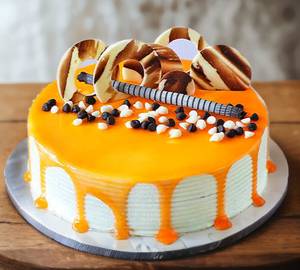 Butterscotch cake eggless [1 pound]