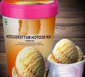 Hop Scotch Butterscotch Ice Cream (Single Scoop)(118Ml)