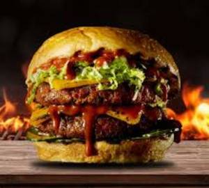 Veg Hot & Spicy Burger