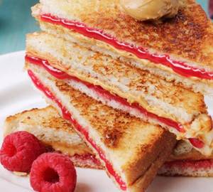 Grilled Jam Sandwich