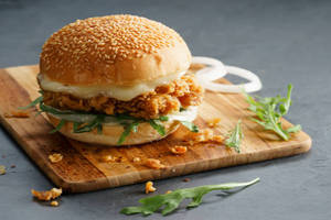 Makhani Chicken Burger