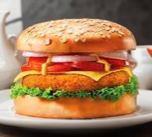 Veg cheese burger