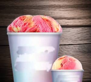 Banana 'N Strawberry Ice Cream (Single Scoop)(118Ml)
