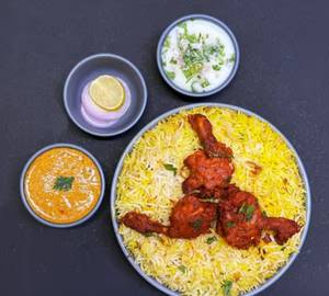 Chicken  Lollipop Biryani (2Pcs Single )