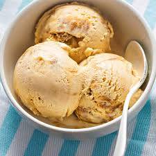 Butterscotch scooping