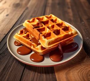 Pure Belgian With Milk Chocolate Waffle