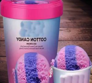 Cotton Candy Ice Cream (Single Scoop)(118Ml)