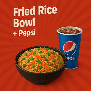 Fried Rice Bowl + Pepsi