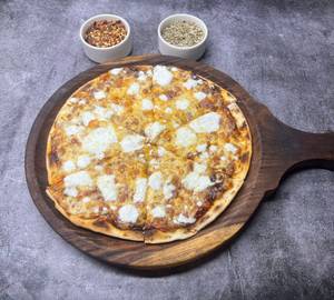 PURE VEG Four Cheese Pizza, Thin Crust