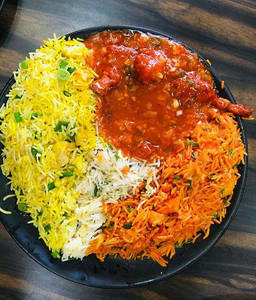 Chicken Triple Schezwan Rice