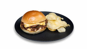 Crunchy Crust Beef Burger