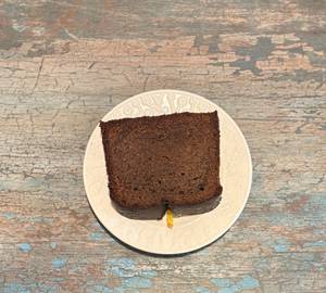 Dark Chocolate Orange Cake Slice