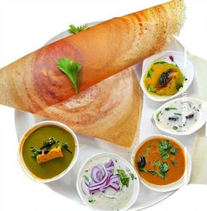 Butter Onion Rava Masala Dosa