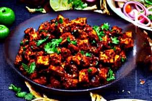 Paneer chilli dry