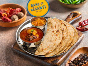Tandoori Roti - Railway Mutton Curry Combo