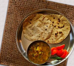 Aloo Matar 4 Tawa Roti