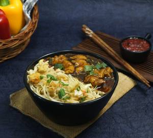 MOB Chicken Manchurian Noodles  bowl