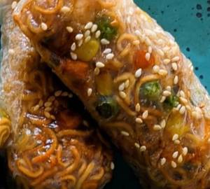 Ramen Rice Paper Roll
