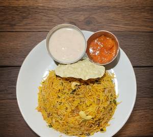 Hyderabadi chicken biryani