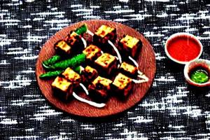 Makhmali paneer tikka