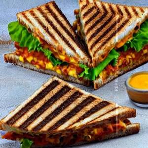 Vegetable Cheese Grill Sandwich