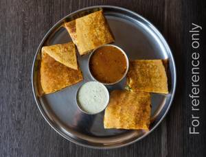 Butter Rava Masala Dosa