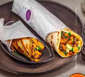 Smoky paneer roll                                                      